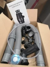 Grinder Food-Crusher Kitchen-Appliances Germany-Technology Garbage-Disposal Stainless-Steel