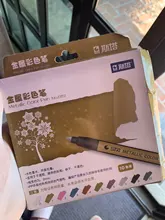 Rotuladores metalizados para escritura, bolígrafos artísticos de tinta permanente, apto en papel, piedra, vidrio, pared, 10 unidades/lote