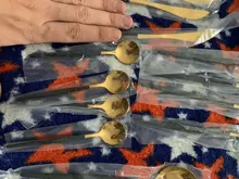 Spoons-Set Dinnerware-Set Tableware Forks Cutlery-Set Wedding-Mirror Kitchen-Knives Stainless-Steel