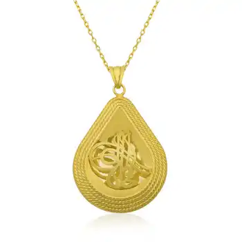 

925 sterling Silver Tuğra Lady Necklace