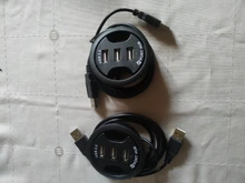 Concentrador de red USB 3,0 para escritorio, puertos multiusb 2,0 con auriculares SD/TF/puerto micro cophone tipo C con adaptador de corriente de 5V 2A