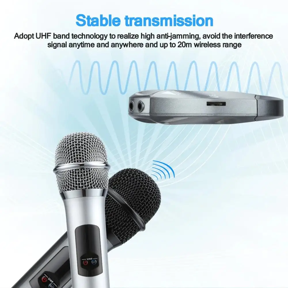 Professional UHF K18U Bluetooth Wireless