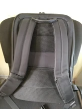 Kingsons-Mochila negra ultraligera para ordenador portátil Unisex, morral delgado de 15,6 pulgadas para oficina y trabajo