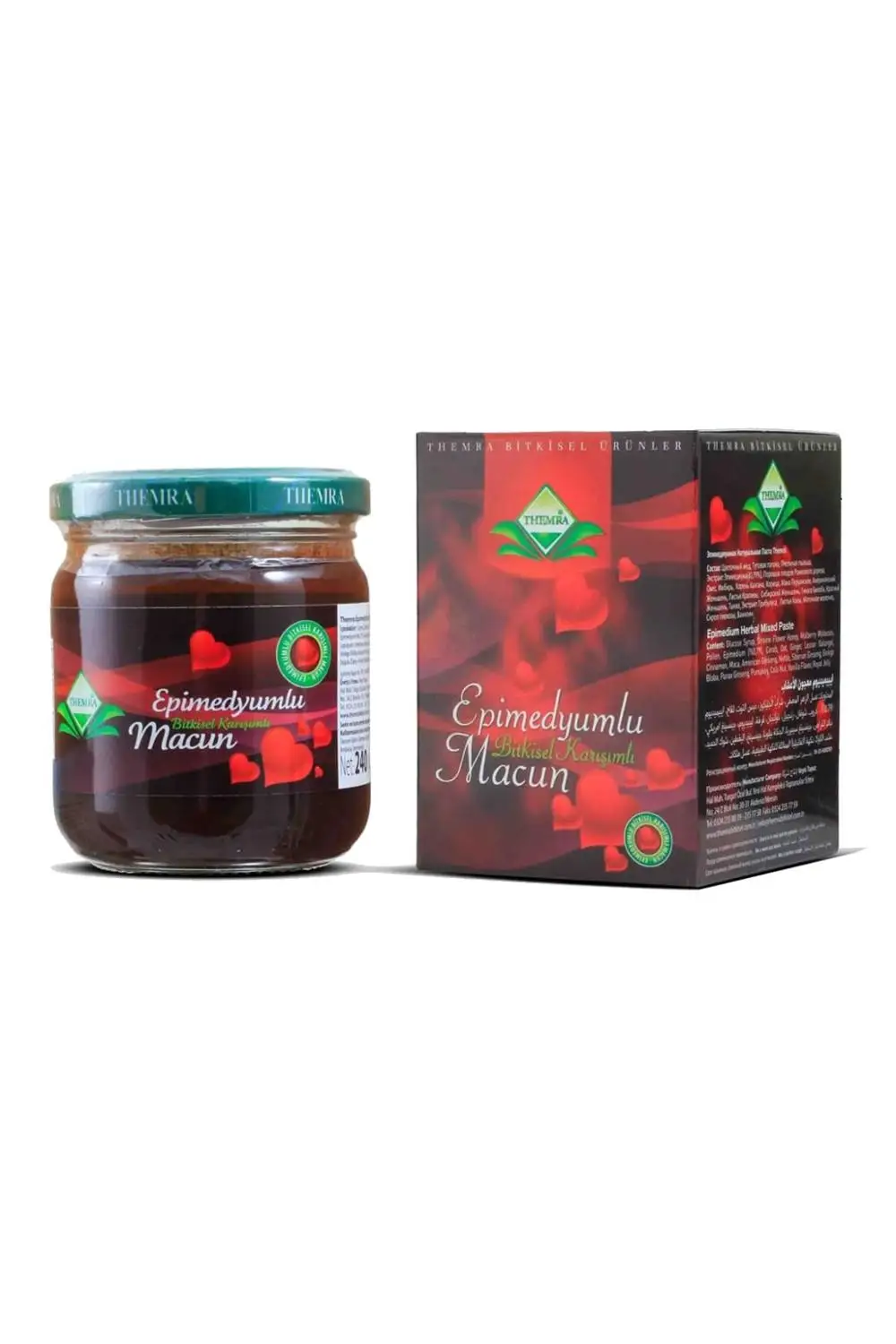 Натуральная паста Themra Epimedium Macun (официальная ороговевшая козья трава) 240 г для