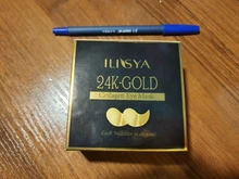 Ilisya-mascarilla de colágeno para ojos, alga verde, parches de ojos para ojeras, almohadilla de ojo hidratante, antiarrugas, nutritiva, 60 unidades