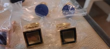 Cufflinks Gold-Color Quality Mens for French Bouton Manchette Balance/name