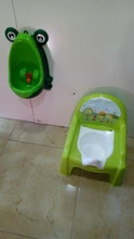Bebe Frog-orinal de entrenamiento para niños, urinario, entrenador, baño # H055