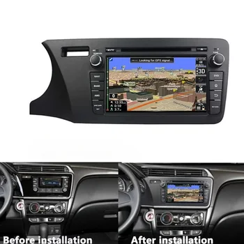 

Android 9.0 multimedia Car Radio player 4G RAM For Honda CITY 2014 LHD (Left) GPS Car touch screen Support DVD carplay Bluetooth