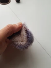 1PC profesional de los hombres brocha de afeitar con mango de madera de Nylon puro para hombres de limpieza de máscara cosméticos herramienta