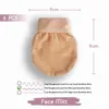 6 Pcs Floss Face Mitt (Skin Colour)