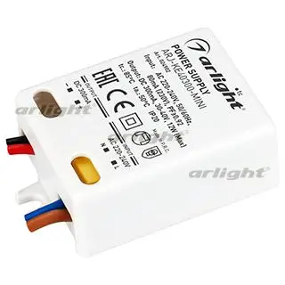 

024902 power supply arj-ke40300-mini (12W, 300mA, PFC)-1 pc Arlight