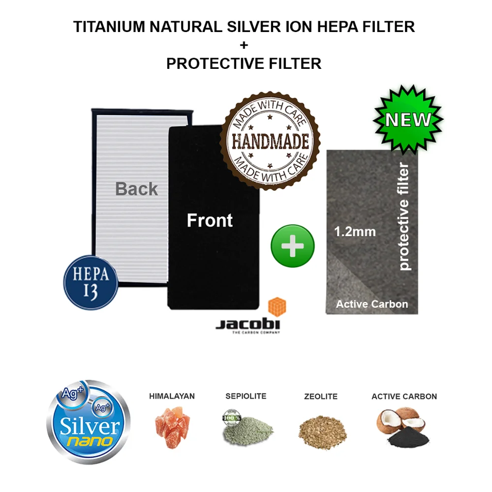 400*245*38 Sharp FZ C100HFU ve C100DFU için KC 850U очиститель воздуха совместимый Hepa угольный