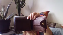 Cartera corta de alta calidad para hombre, monedero de cuero genuino, garantía de calidad, novedad de 2018, envío gratis