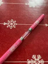 Delineador para decoración de uñas, herramienta de pincel de cristal tallado, pluma de dibujo de línea ultrafina, cable de tracción, flor de fototerapia, pluma doble de Metal