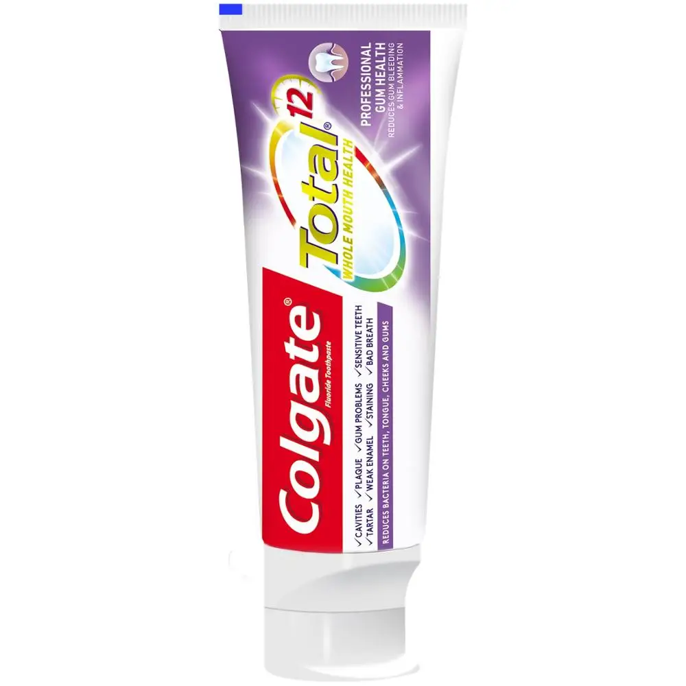 Colgate Total 12 Профессиональная Здоровье Десен комплексная антибактериальная зубная