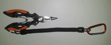Pinza de gatillo de agarre de pez, herramienta de cuerda de retención, protección de Cable elástico, accesorios flexibles, aparejos de pesca, 18cm, 1 Uds.