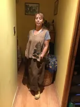 Corduroy Skirt Elastic-Waist Classic Vintage Women WONDERLAND Female A-Line NINI Autumn