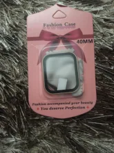 Funda de Metal y vidrio templado para Apple Watch, funda protectora para reloj iWatch SE 6 5 4 3 2 1, 42mm 38mm 44mm 40mm