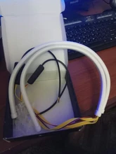 DRL Light-Angel-Eyes Led-Strip Running-Lights Daytime Car Flexible Led Flowing 2PCS 30cm