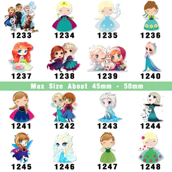 

HSDCraft Free shipping 30 pcs planar resin ribbon cartoon girl dog resin