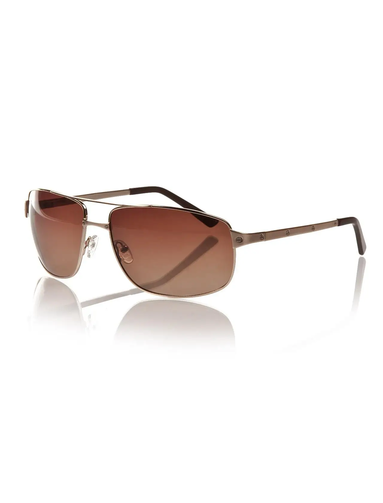 

Men's sunglasses amr 5260 01 64 metal gold organic rectangle rectangular 64-14-135 aston martin