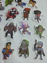 10/30/50 Uds de dibujos animados Disney pegatinas Marvel bien los Vengadores etiqueta engomada impermeable equipaje Skateboard guitarra portátil pegatinas juguete de niño