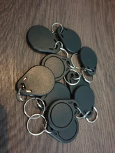 10 unids/lote CUID Android App MCT modificar UID NFC cambiable 1k s50 13,56 MHz llavero bloque 0 escritura 14443A