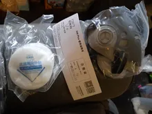 Mascarilla de seguridad para carpintero, protector para pulidora, a prueba de polvo y con 10 filtros nuevo, máscara respiratoria antipolvo con filtro dual