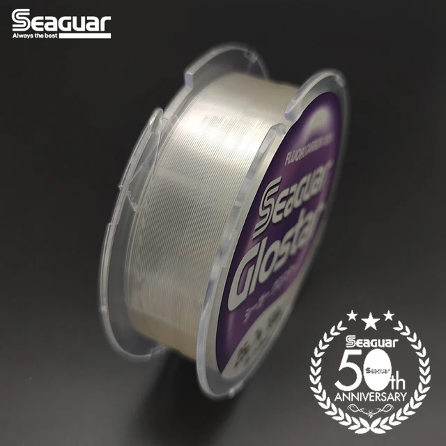 Seaguar Glostar Japan Fluorocabon 100% Fluorocarbon Fishing Line FC Shock  Leader Line Fluorocarbon Leader Lure