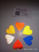 Pegatina reflectante para conducción nocturna, calcomanías de cinta de advertencia