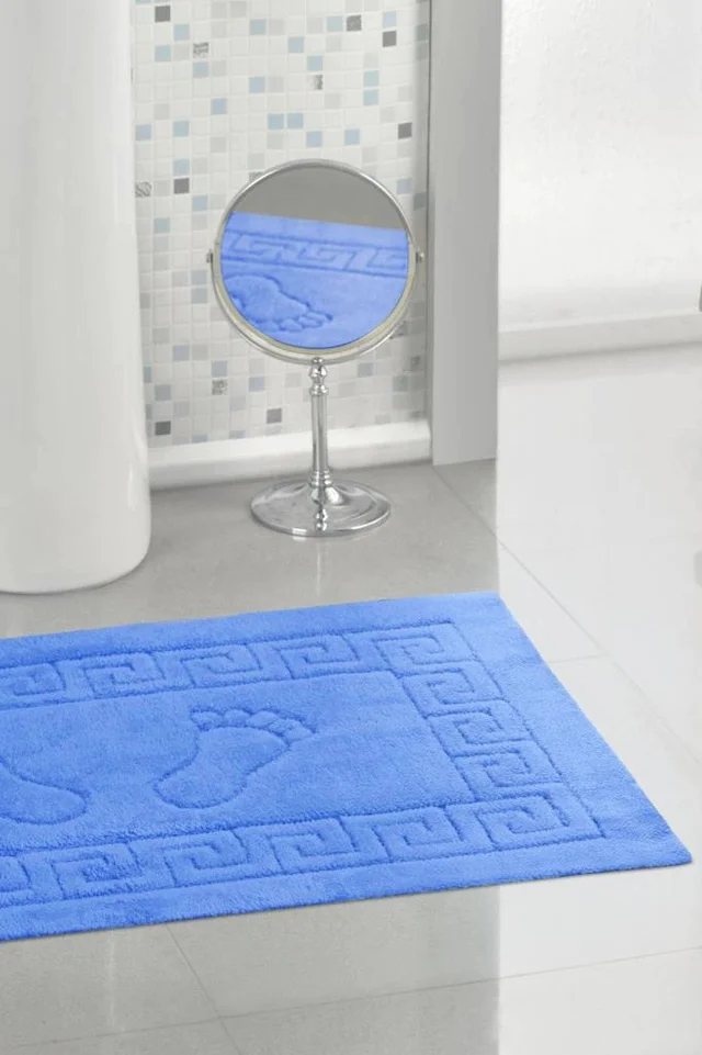 

Varol Anti-Slip Soles Bath Mat-Blue 2 PCs 21947754