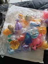 24 unids/set 5-8cm de princesa de Disney juguetes Snow White Sofía Belle Cenicienta Alice Anna dormir belleza vestido cambiante regalo