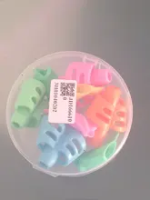 8 unids/set niños lápiz titular herramientas de silicona de dos dedos ergonómico postura herramientas de corrección lápiz agarre corrector de escritura para lápiz