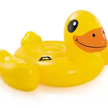 Надувной плотик 147x147x81 см, Intex «Жёлтая утка», от 3 лет, арт. 57556NP