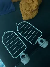 Shelf Organizer Rack-Holder Shampoo Soap Shower-Storage Aluminum-Basket for with Hooks