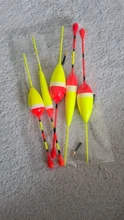 Flotador de espuma para pesca en hielo, conjunto de boya para carpa, accesorios de aparejos de pesca, tamaño 1g 2g 3g, 5 unids/lote