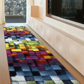 

Stand 3 Dimensional Box Cutting Runner Carpet, 3 Dimensional Runner, Runner Carpet Modern Runner Carpet antislip Runner Carpet