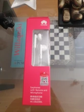 Huawei Original Honor AM115 del auricular con longitud de 1,1 m con cable de Control micrófono altavoz Control de volumen apoyo fácil auriculares