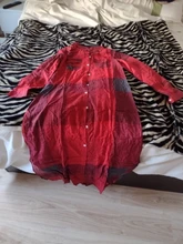 Robe Maxi Dress Button Long-Shirt Lapel Split-Print Party Plaid Summer Elegant Checked
