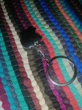 Nueva llegada de Metal llavero de manzana regalos creativos llavero con forma de manzana anillo coche llave anillo