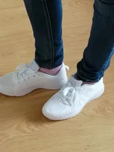 Sneakers Women Vulcanize-Shoes Tenis White Black Feminino Sport Outdoor Weightlight Walking