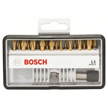 

BOSCH 2607002581 Set 18 + 1 tips screw Robust Line, L Max Grip 25