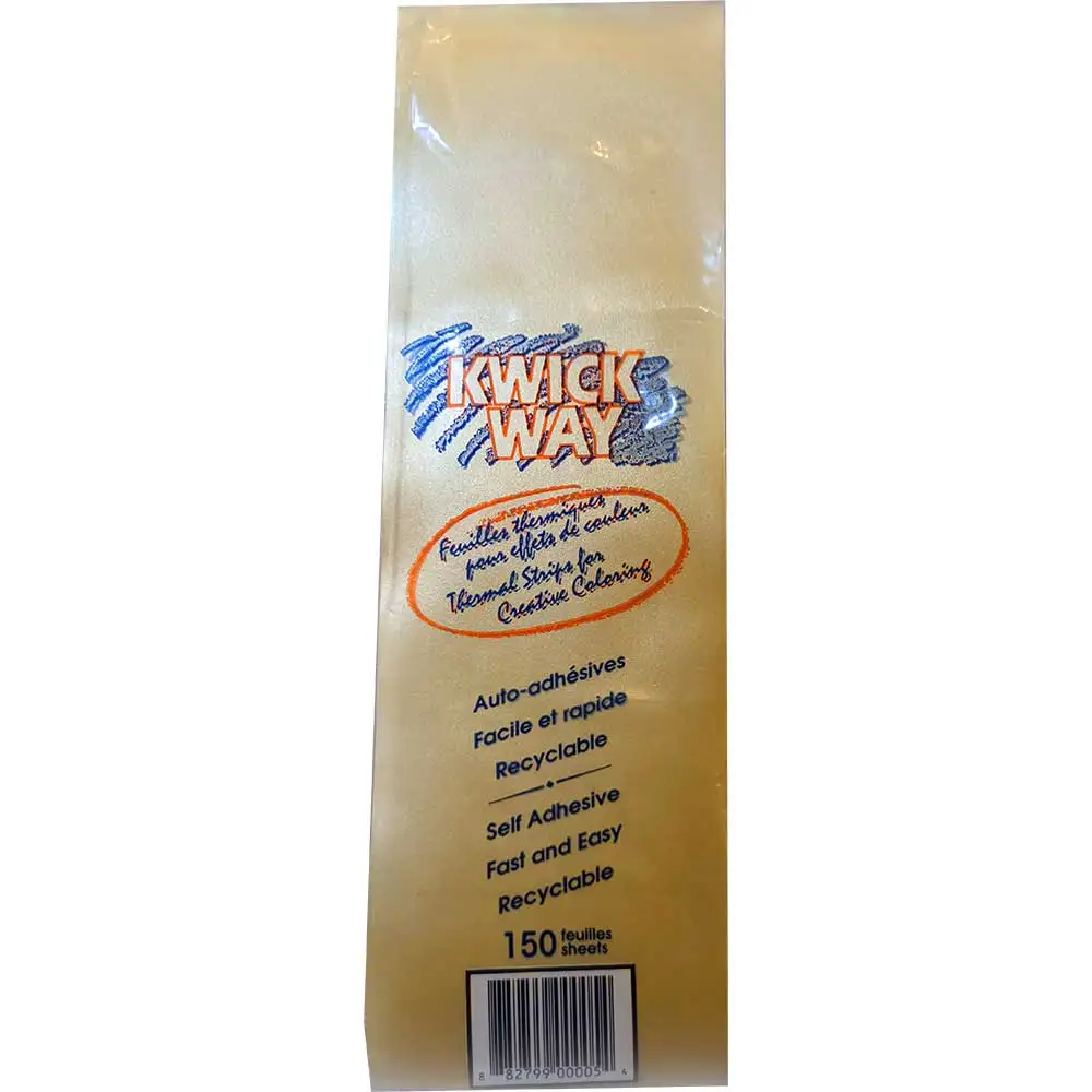 Полоски для окрашивания волос Kwick Way Thermal Stripsn12 inch/30см Gold (36-150-12G) |