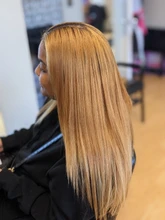 Microlinks-extensiones de cabello brasileño Afro para mujeres negras, cabello virgen 100%, con punta recta, a granel, EverBeauty