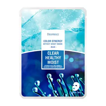

Fabric mask deoproce color synergy effect sheet mask Blue