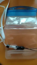 Funda de teléfono impermeable para natación, funda Universal transparente para teléfono, impermeable, Pvc