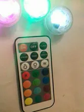 Vase-Bowl Submersible Light Party-Decoration Night-Lamp Battery-Operated Remote-Controlled