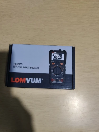 Отзыв о товаре LOMVUM мультиметр True RMS 6000 отсчетов Высокоточный цифровой мультиметр NCV умный мультиметр Авто Диапазон AC/фонарик постоянного тока от пользователя E***v