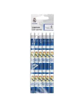 

SET 6 GRAPHITE PENCILS REAL MADRID OFFICIAL