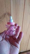Birthday Baby Bottle Cake Topper Party-Supplies Candy-Box Shower Wedding Transparent